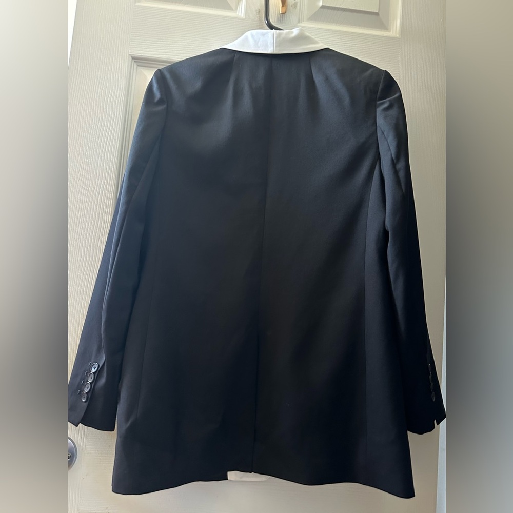 Equipment Women's Black and White Blazer - Picture 5 of 7